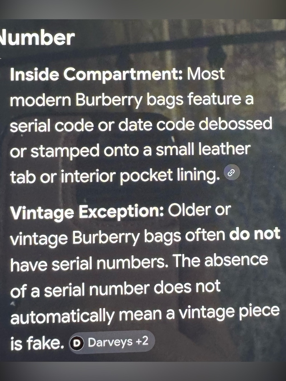 Vintage Burberry Beige Plaid Satchel with Brown Leather Handles - Picture 12 of 12